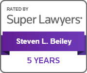 Rated by Super Lawyers | Steven L. Beiley | 5 Years